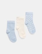 United Colors of Benetton чорапи за деца 3 броя сини 6AO3R700G