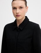 United Colors of Benetton дамско яке с добавена вълна черно 24T0DN09P