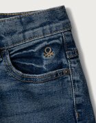 United Colors of Benetton дънки slim fit за деца тъмносини 4U9SCE04Y