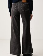 United Colors of Benetton дънки wide leg дамски сиви 4TUT574X5