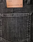 United Colors of Benetton дънки wide leg дамски сиви 4TUT574X5