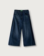 United Colors of Benetton дънки wide leg за деца тъмносини 4RJFCE04Z