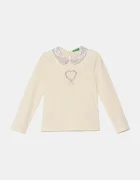 United Colors of Benetton Детска блуза с дълги ръкави