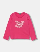 United Colors of Benetton Детска блуза с дълги ръкави