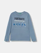 United Colors of Benetton Детска блуза с дълги ръкави