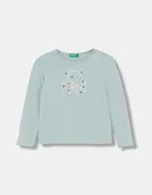 United Colors of Benetton Детска блуза с дълги ръкави