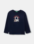 United Colors of Benetton Детска блуза с дълги ръкави