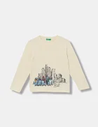 United Colors of Benetton Детска блуза с дълги ръкави