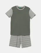 United Colors of Benetton Детска памучна пижама (2 броя)