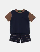 United Colors of Benetton Детска памучна пижама (2 броя)