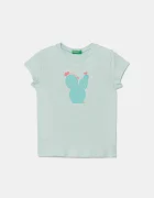 United Colors of Benetton Детска памучна тениска