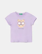 United Colors of Benetton Детска памучна тениска
