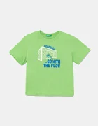 United Colors of Benetton Детска памучна тениска