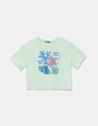 United Colors of Benetton Детска памучна тениска