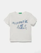 United Colors of Benetton Детска памучна тениска