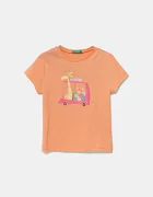 United Colors of Benetton Детска памучна тениска