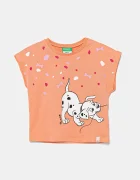 United Colors of Benetton Детска памучна тениска