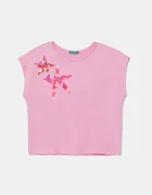 United Colors of Benetton Детска памучна тениска