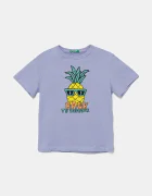 United Colors of Benetton Детска памучна тениска