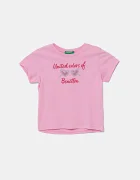 United Colors of Benetton Детска памучна тениска