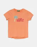United Colors of Benetton Детска памучна тениска