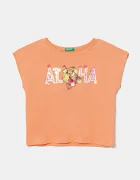 United Colors of Benetton Детска памучна тениска