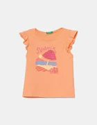 United Colors of Benetton Детска памучна тениска