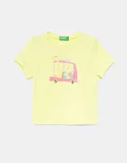 United Colors of Benetton Детска памучна тениска