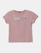 United Colors of Benetton Детска памучна тениска