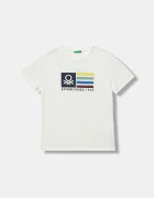 United Colors of Benetton Детска памучна тениска