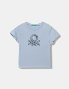 United Colors of Benetton Детска памучна тениска
