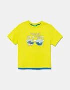 United Colors of Benetton Детска памучна тениска