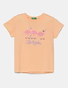 United Colors of Benetton Детска памучна тениска