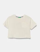 United Colors of Benetton Детска памучна тениска