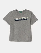United Colors of Benetton Детска памучна тениска