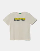 United Colors of Benetton Детска памучна тениска