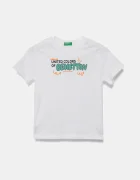 United Colors of Benetton Детска памучна тениска