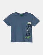 United Colors of Benetton Детска памучна тениска