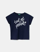 United Colors of Benetton Детска памучна тениска