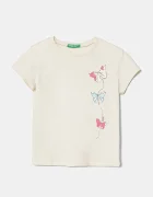 United Colors of Benetton Детска памучна тениска