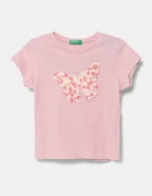 United Colors of Benetton Детска памучна тениска