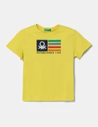 United Colors of Benetton Детска памучна тениска
