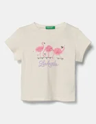 United Colors of Benetton Детска памучна тениска