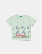 United Colors of Benetton Детска памучна тениска