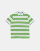United Colors of Benetton Детска памучна тениска с яка