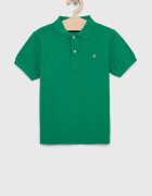 United Colors of Benetton Детска памучна тениска с яка