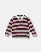 United Colors of Benetton Детска памучна тениска с яка