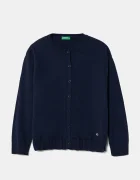 United Colors of Benetton Детска памучна жилетка