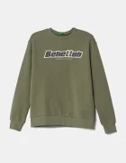 United Colors of Benetton Детски памучен суичър