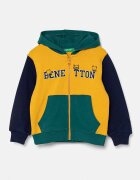 United Colors of Benetton Детски памучен суичър